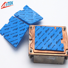Vendita a caldo Pad isolante in silicone termico da 7W per gpu cpu pad di raffreddamento 0,5 mmT bassa resistenza termica