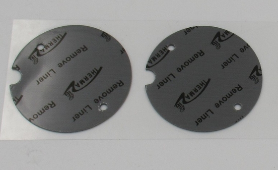 5.0mmT che isola elettricamente gli strati 20shore00 del silicone per le micro soluzioni del condotto termico