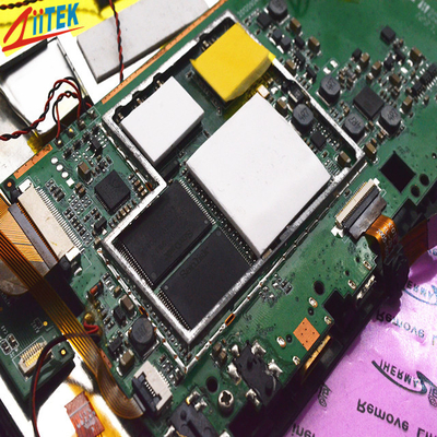 Quadrato del cuscinetto termico compiacente del CPU di Rohs piccolo o strato rettangolare