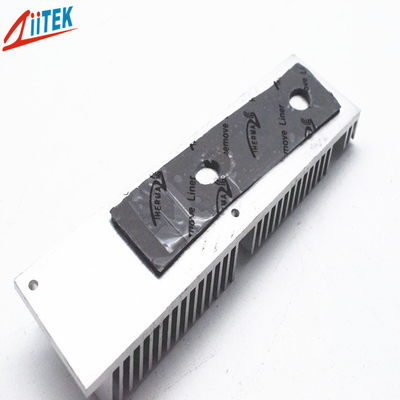Cuscinetto termico 0.5mmt del rilascio del silicone facile della costruzione per l'hardware di telecomunicazione