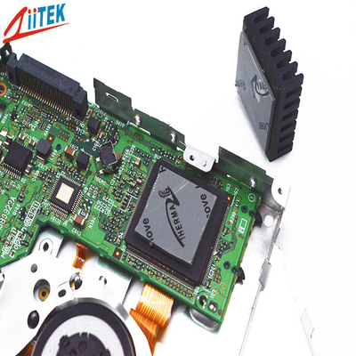 Cuscinetto termico 0.5mmt del rilascio del silicone facile della costruzione per l'hardware di telecomunicazione
