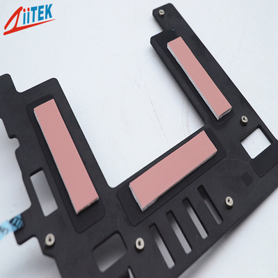 Gravità specifica 2,8 g/cm^3 Good Thermal Conductive Heat Sink Pad per Router