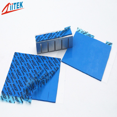 Vendita a caldo Pad isolante in silicone termico da 7W per gpu cpu pad di raffreddamento 0,5 mmT bassa resistenza termica