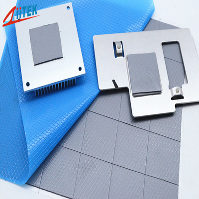 Produttore cinese Pad termico in silicone grigio ad alta conduttività termica 7.5W