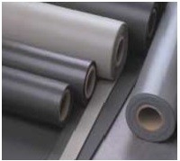 Foglio di schiuma di silicone grigio per deformazione permanente per compressione ≤ 5,0% in applicazioni industriali