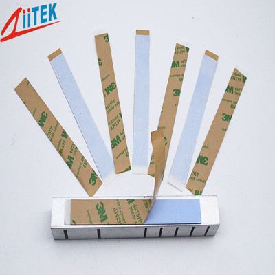 Materiale di riempimento del vuoto della CPU GPU Isolamento elettrico termicamente conduttivo Pad in silicone per raffreddamento del lavandino termico