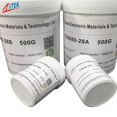 Bianco Color Two Compound 2.8W/m-K Compound di inserimento termico conduttivo per LED e Power Drive Potting