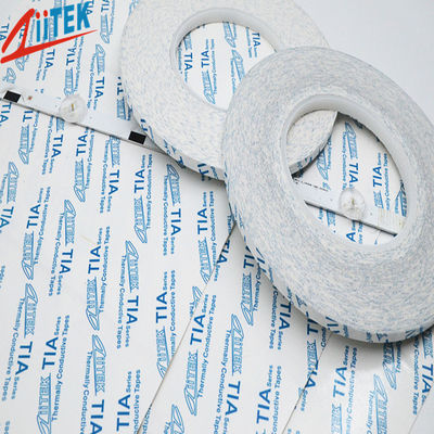 Alta conduttività termica Nastro adesivo a doppio lato Trasferimento di calore Nastro termico in fibra di vetro per LED e dissipatori di calore