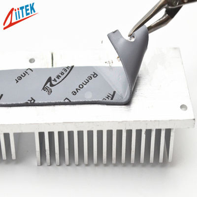Pad termico in silicone conforme alla RoHS, spessore di 1,0 mm, riempitore di lacune termiche per CPU, GPU per dispositivi medici