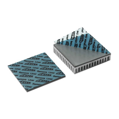 Alte prestazioni 6.5W Scafo termico Pad GPU CPU raffreddamento Pad termico in silicone conduttivo