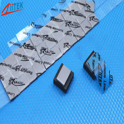 Pad di silicone termicamente conduttivo per notebook Memoria scheda madre Display Grigio Distanza di riflessione 0.030 " 0.75mm -0.200" 5.00mm
