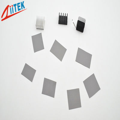 Isolatore termiconduttore elettronico ad alta tensione termiconduttore termico silicone pad per batterie GPU