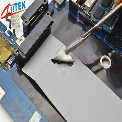 Isolatore termiconduttore elettronico ad alta tensione termiconduttore termico silicone pad per batterie GPU