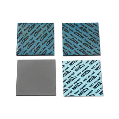 Pad morbido in silicone per isolamento termico da 2,0 W per dissipatore di calore GPU, peso specifico 2,7 g/cc, grigio, per raffreddamento termico, per laptop, pad termico per gap