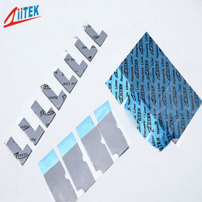 Cuscinetto termico in silicone per laptop Gpu Cuscinetto termico isolato a gravità specifica da 2,5 g/cm³ per resistenza alle alte temperature