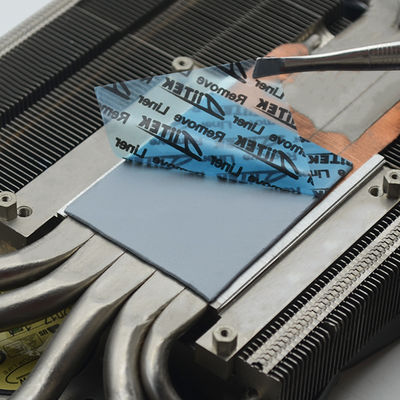 Cuscinetti in silicone per riempitivi termici con dimensioni personalizzate, elevata conducibilità termica 8,5 W/mK per il raffreddamento di dispositivi elettronici