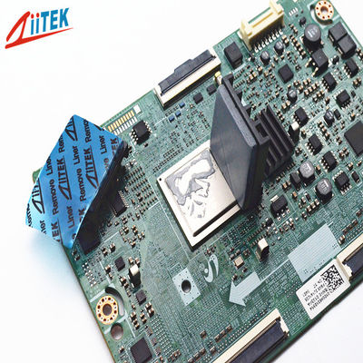 Pad isolatore di silicio termico resistente ad alta temperatura ad alta temperatura grigio per batteria