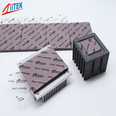 Good Insulation Performance 6W/MK Thermal Conductivity Thermal Pad For AI Processors
