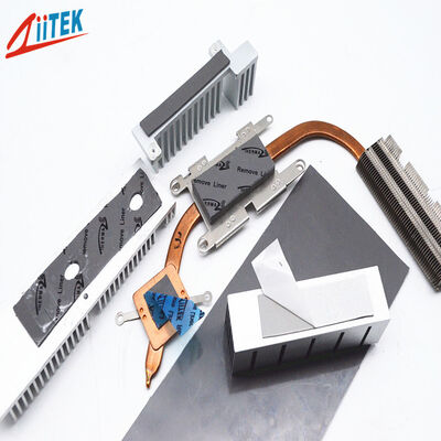 3.0W Pad termico a alta temperatura in silicone per prodotti di comunicazione di rete Laptop CPU/GPU raffreddamento