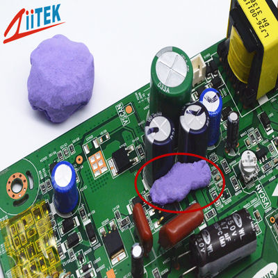 UL 94 V-0 Buone prestazioni 6W/MK Gel di silicone termico per il riscaldamento