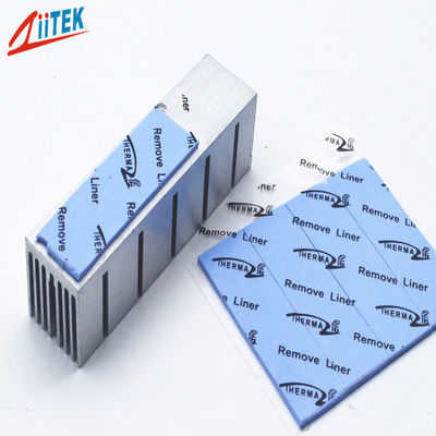 Nuovo tipo di cuscinetto termico in silicone ultra morbido 3.0 W/MK Cuscinetto conduttivo termico blu Buon conduttivo termico per CPU