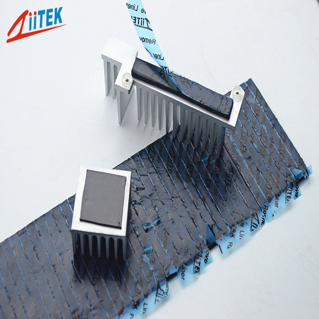 Gray Silicone Rubber Pads scuro 1,9 G/Cm3 1,5 W/MK per navigazione di GPS