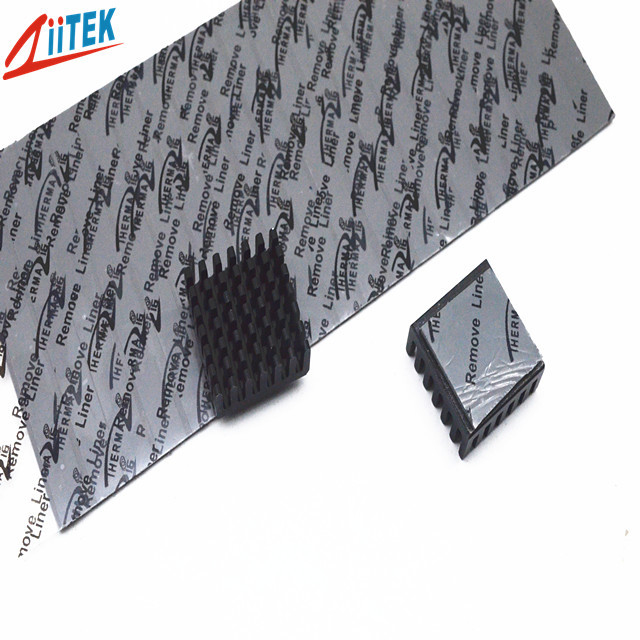 Flessibile, sottile e sottile, da 0,5 mm a 5 mm, cuscinetto conduttivo termico in silicone per batterie per veicoli elettrici