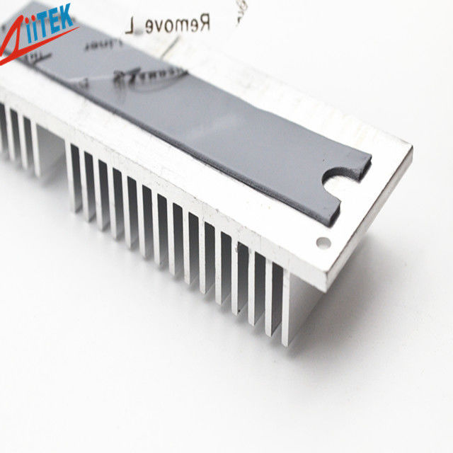 Pad termico in silicone conforme alla RoHS, spessore di 1,0 mm, riempitore di lacune termiche per CPU, GPU per dispositivi medici