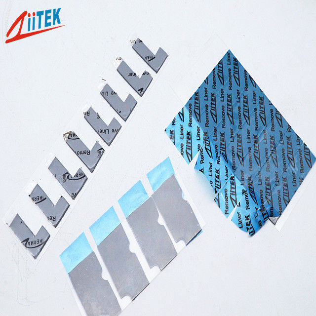 6.5W Isolamento termico Silicone Soft Pad raffreddamento termico Laptop Thermal Gap Pad Per GPU a dissipatore termico