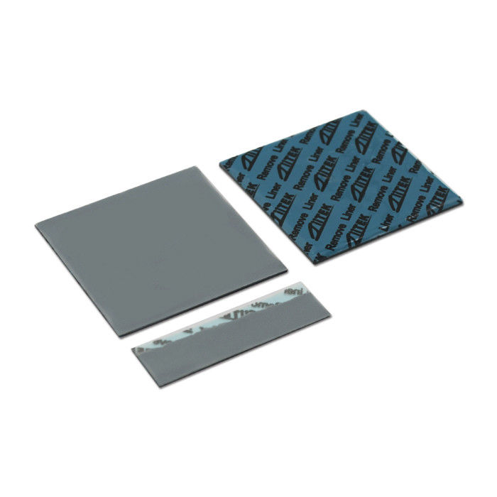 Pad termico in silicone grigio morbido 6,5W ad alta conduttività termica per il raffreddamento elettronico