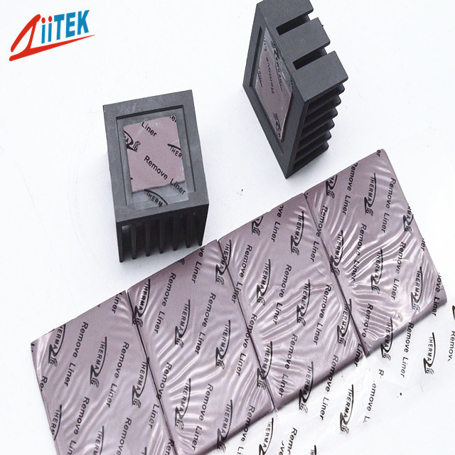 Good Insulation Ultra High Thermal Conductivity Gap Filler Pad For AI Servers
