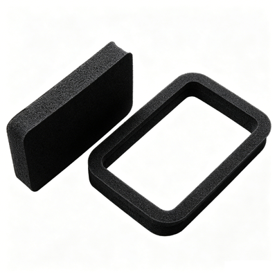 Materiale schiumogeno in silicone nero con resistenza alla fatica meccanica per apparecchiature di comunicazione