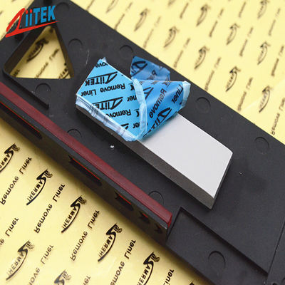 Cuscinetto termico in silicone riempito in ceramica grigio bianco per processori AI Server AI